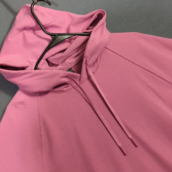 Lululemon Hoodie Men's L Pink City Sweat Pullover Hooded Sweatshirt Athletic - Picture 1 of 11
